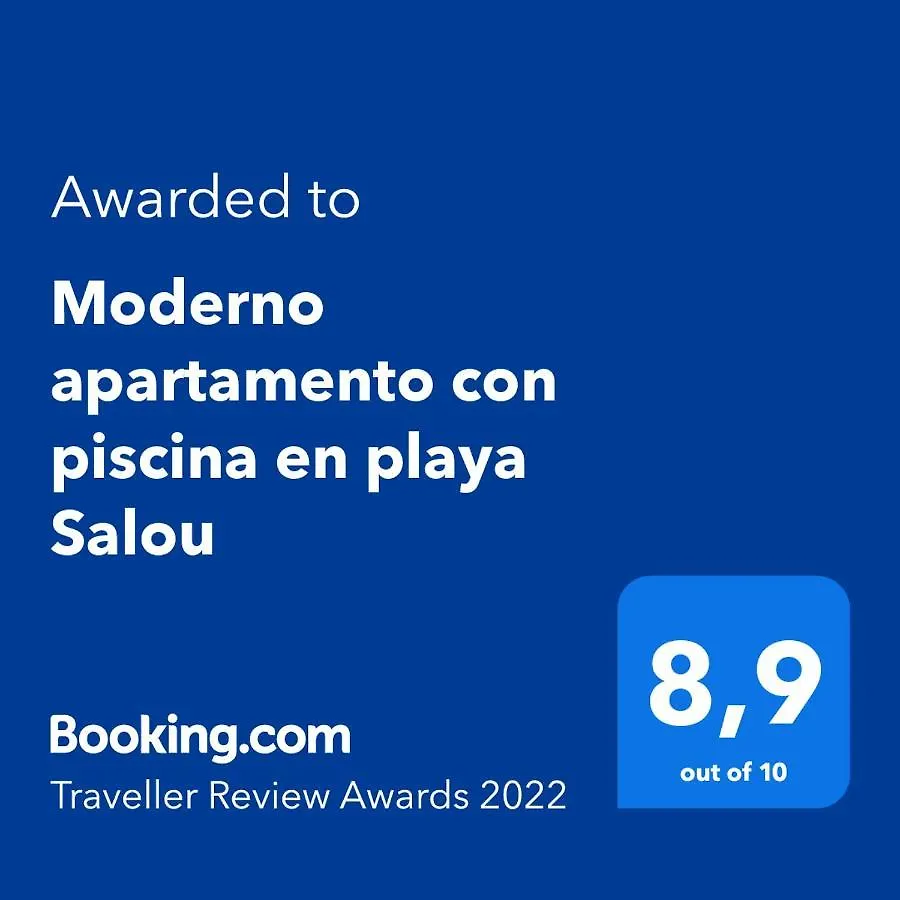 Moderno apartamento con piscina en playa Salou Apartamento